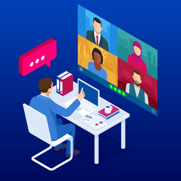 سرویس پایه جلسه آنلاین